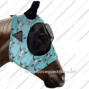 PRINT LYCRA FLY MASK WITH EARS