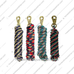 Three Tone Horse Solid Lead Rope